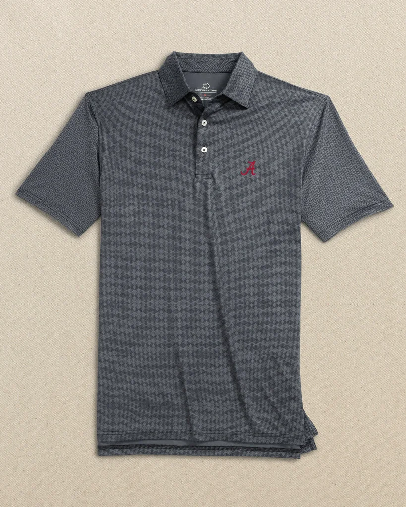 Trendy Alabama Crimson Tide Driver ST Geo Printed Polo Pure