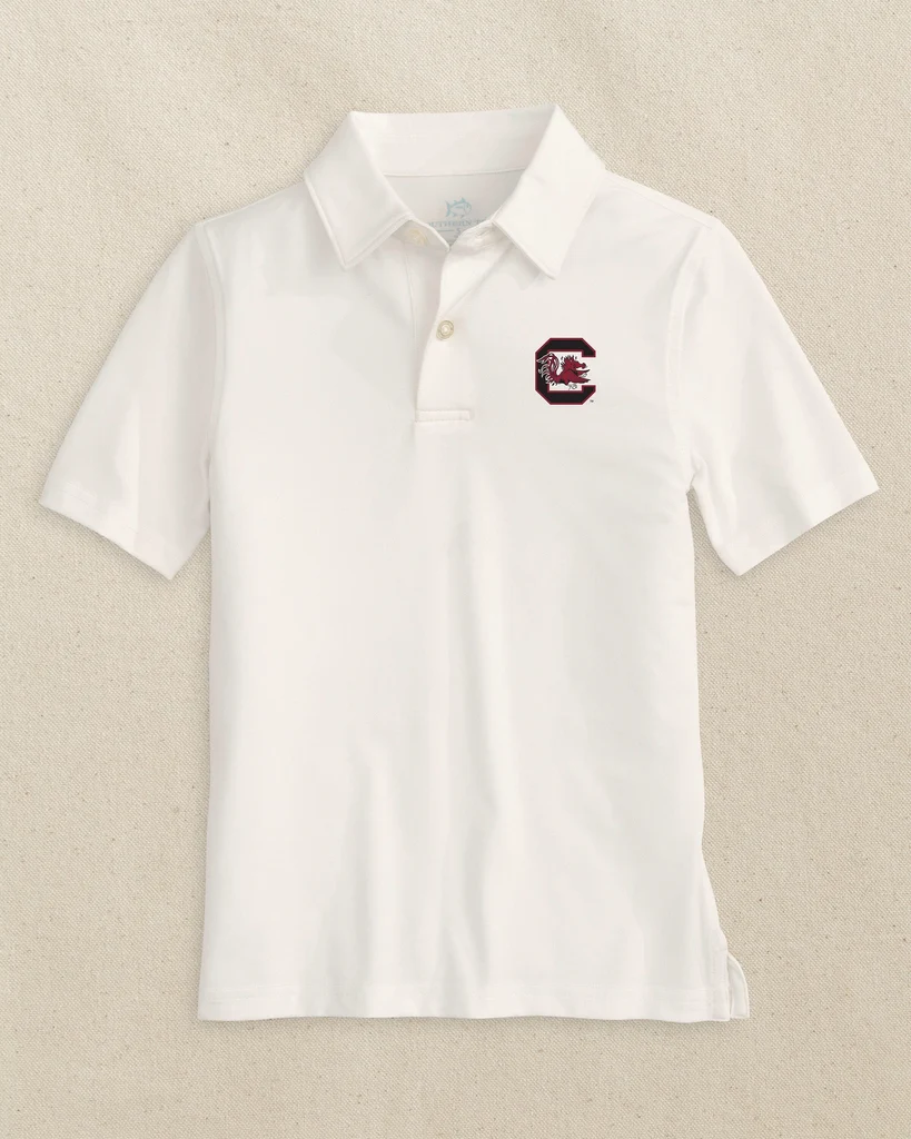 Elite USC Gamecocks Boys Driver Polo Shirt Fast
