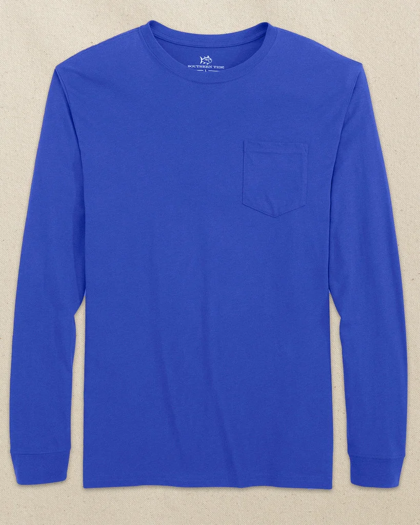 Fashionable Classic Long Sleeve Pocket T-Shirt Genuine