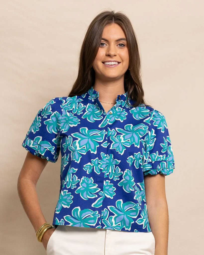 Clean Payge Poplin Top Organic