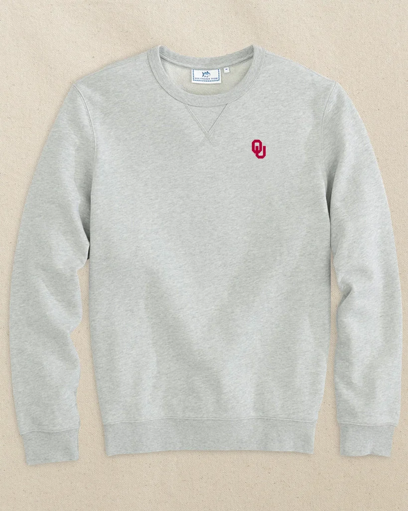 Versatile Oklahoma Sooners Upper Deck Pullover Sweatshirt Organic