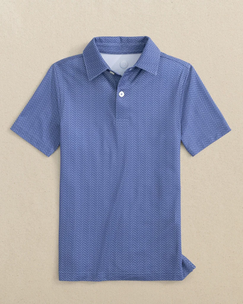 Casual Boys Driver Raise The Par Printed Performance Polo Trusted