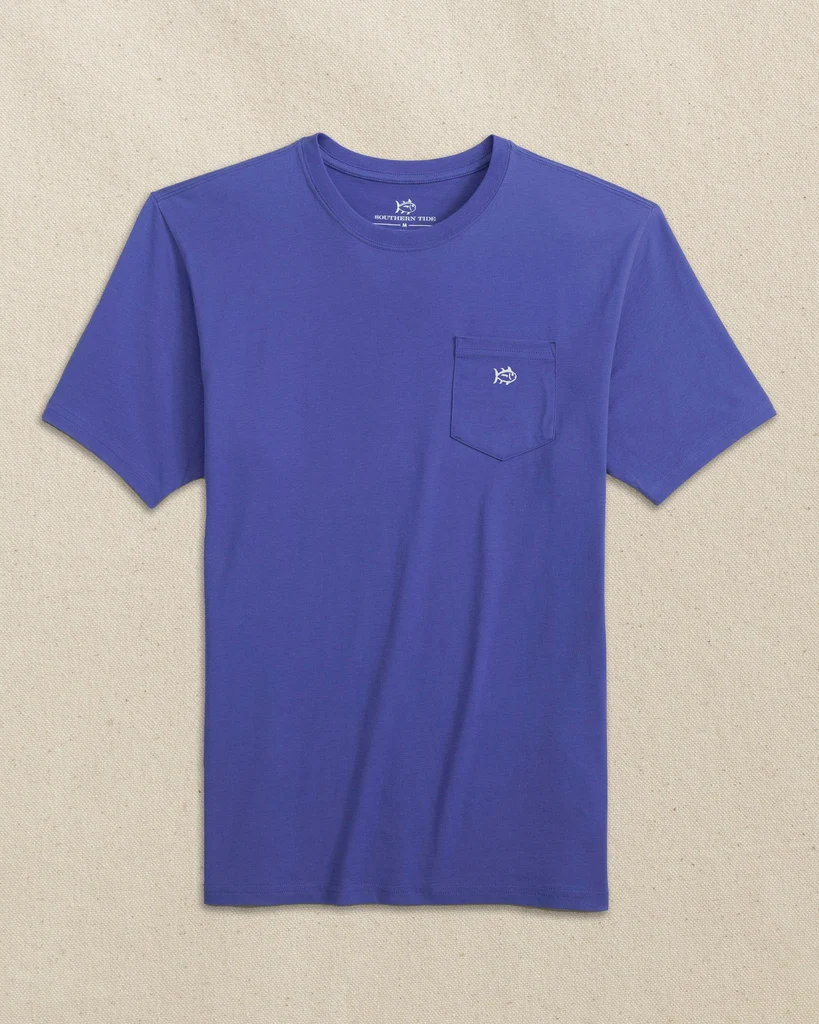 Genuine Embroidered Skipjack Short Sleeve T-Shirt Safe