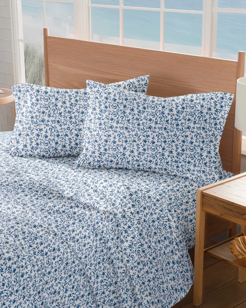 Clean Botanical Floral Sheet Set Fashionable