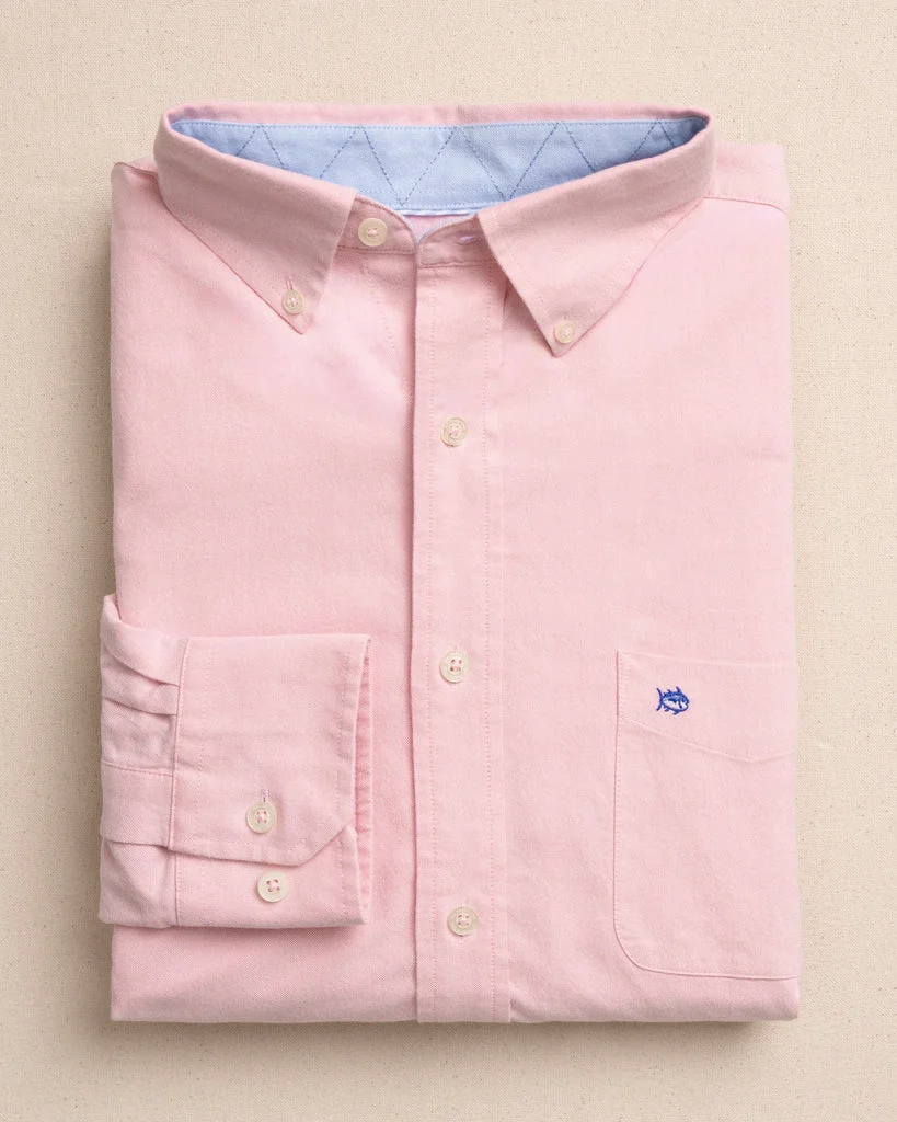 Trusted Charleston Oxford Solid Sport Shirt – Sea Pink Innovative