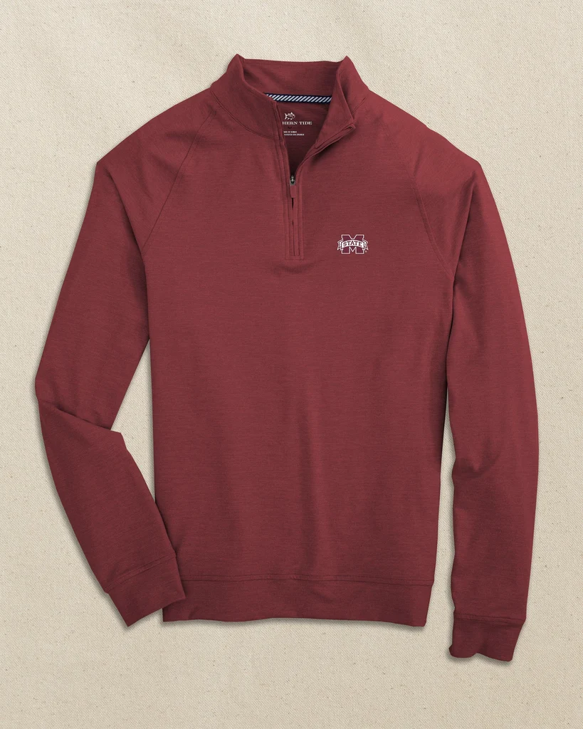 Elite Mississippi State Bulldogs Cruiser Quarter Zip Soft
