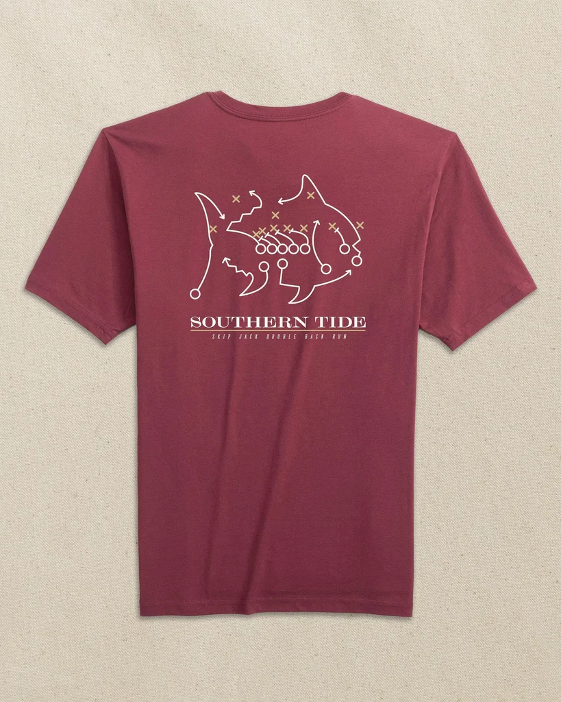 Reusable FSU Seminoles Skipjack Play Short Sleeve T-Shirt Green