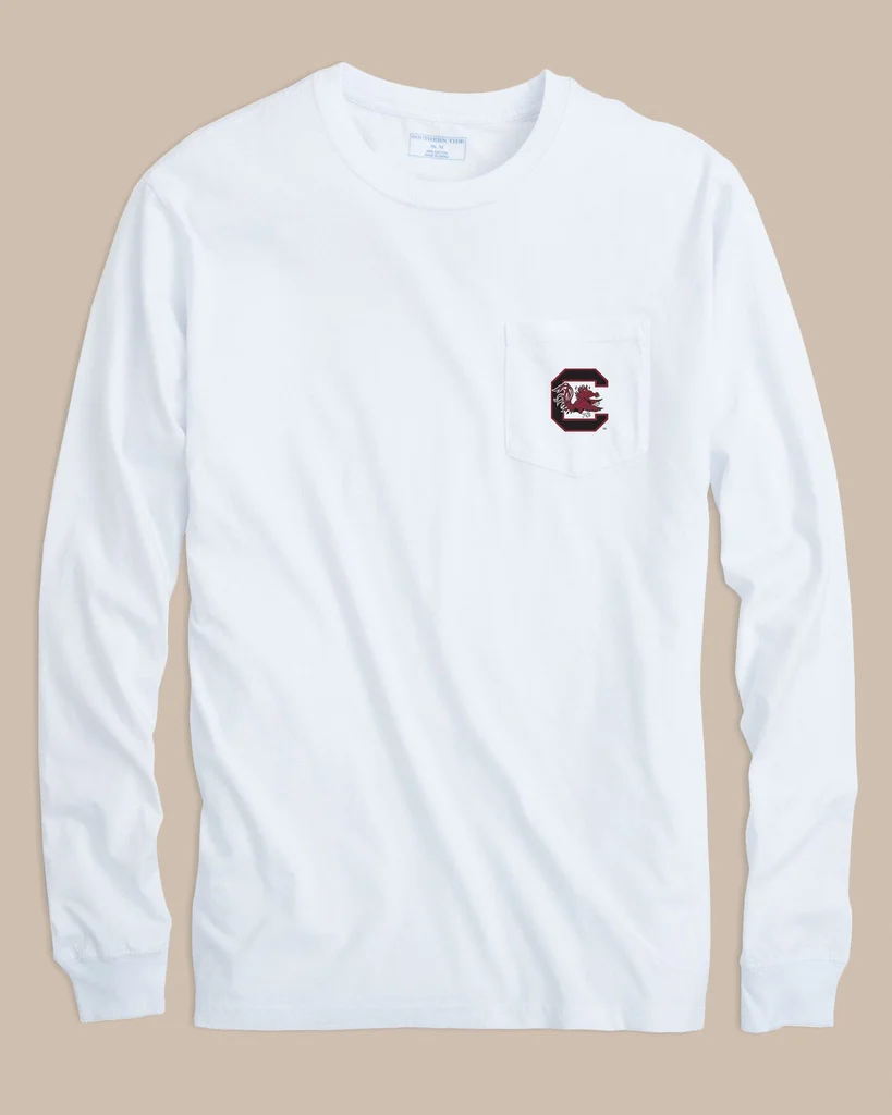 Clean USC Gamecocks Gameday Embroidered Long Sleeve T-Shirt Effective