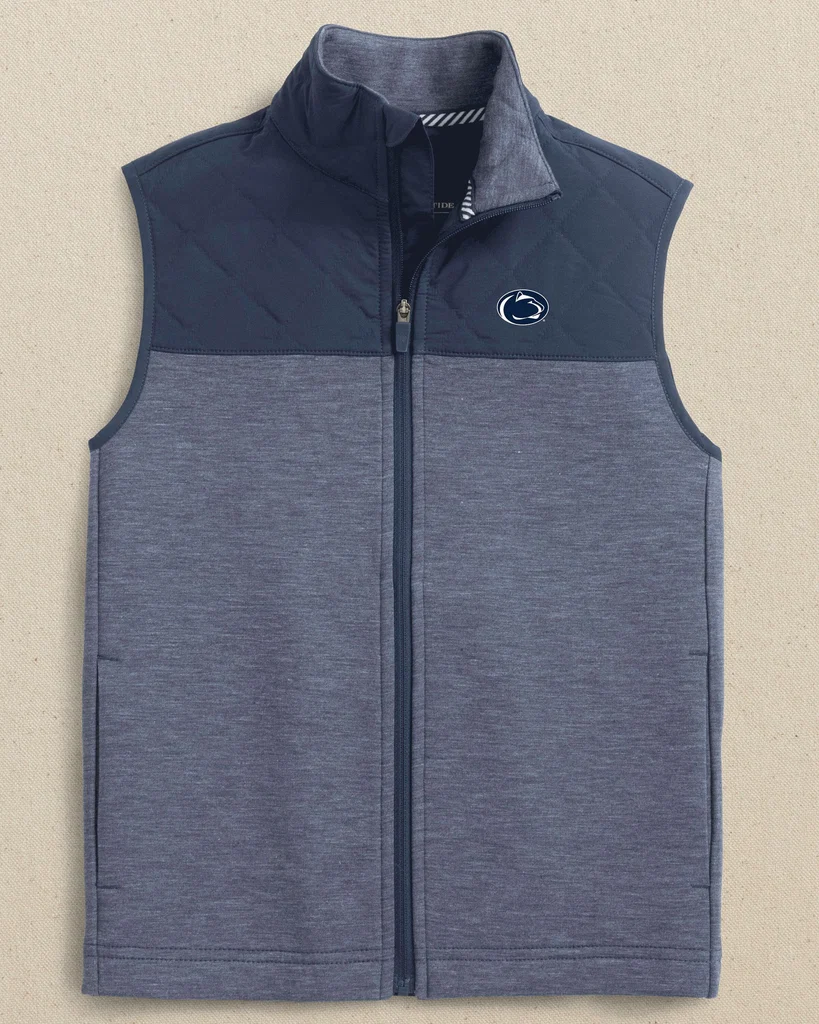 Minimalist Penn State Nittany Lions Boys Waterfront Quilted Vest World-Class