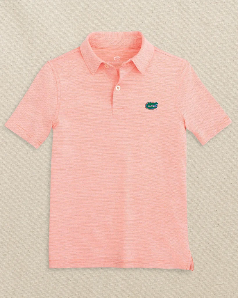 Modern Florida Gators Boys Driver Spacedye Polo Shirt Convenient