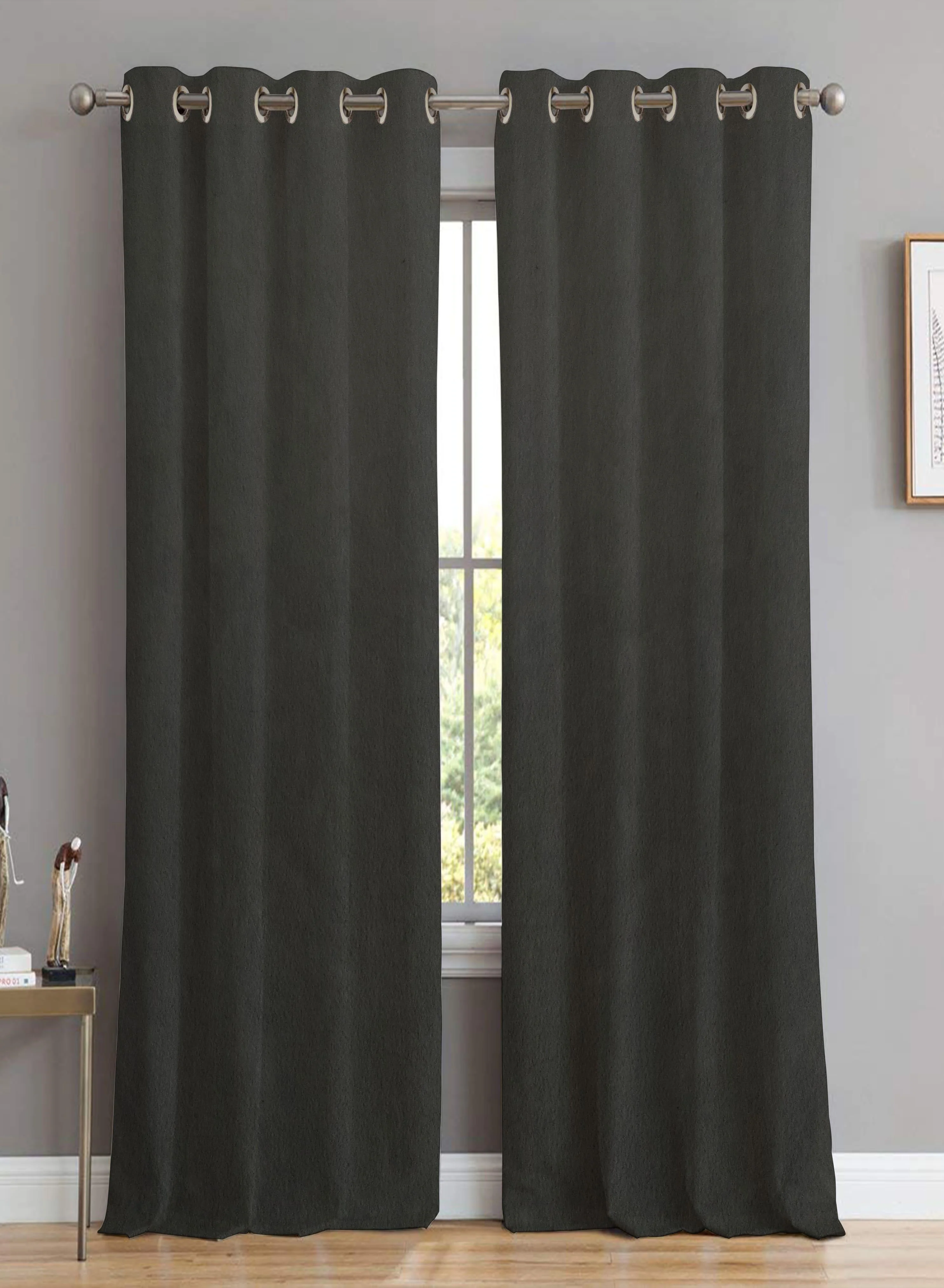 Sustainable Meraki Velvet Room Darkening Curtains Luxe Soft-Heavy Fabric Dark Gray Set of 2 Fully CustomizableThe Guide to Measuring and Choosing Curtains Relaxed