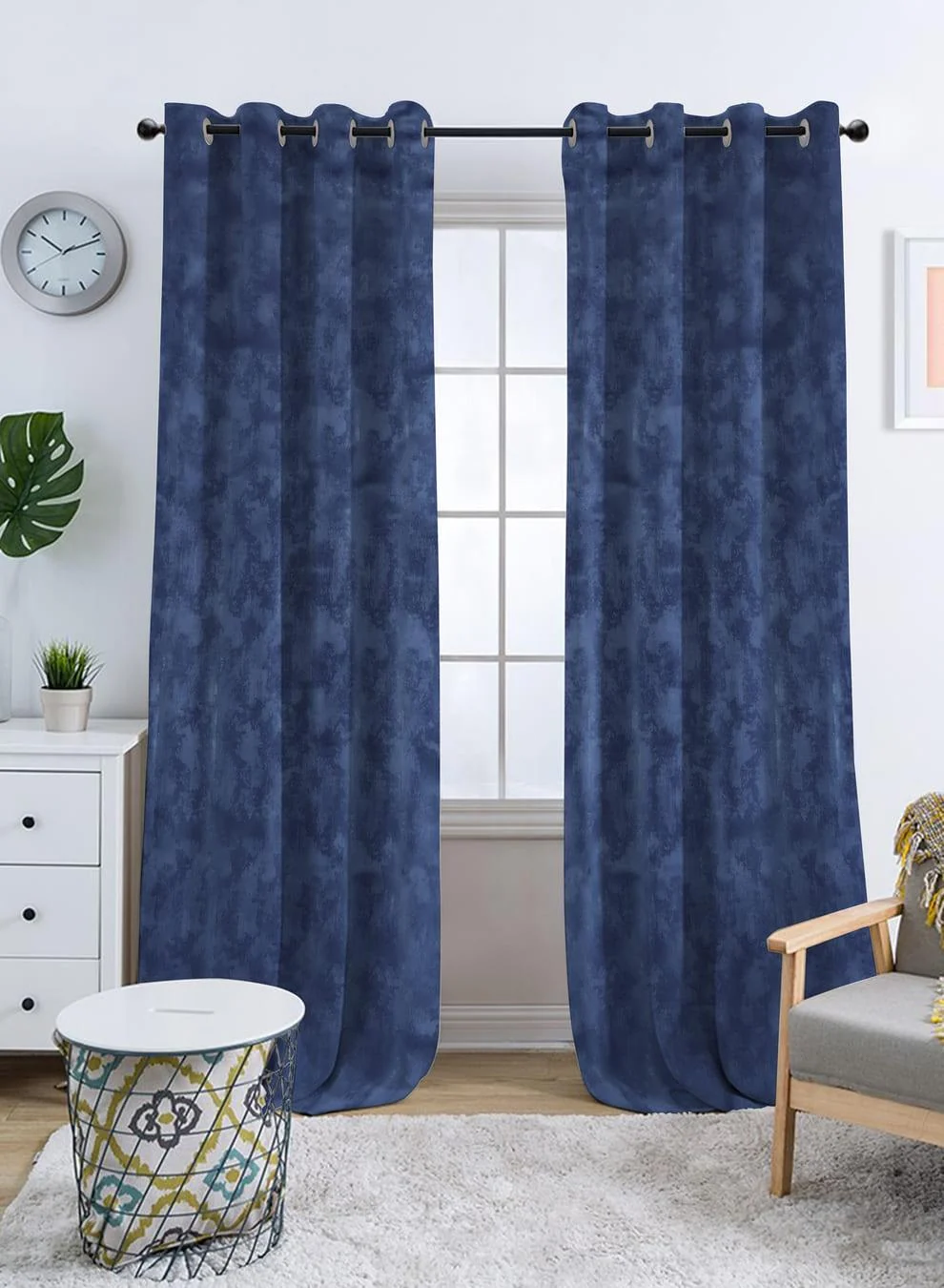 Refined Venezia Room Darkening Curtains Luxe Jacquard Texture Gulf Blue Set of 2 Fully CustomizableThe Guide to Measuring and Choosing Curtains Organic