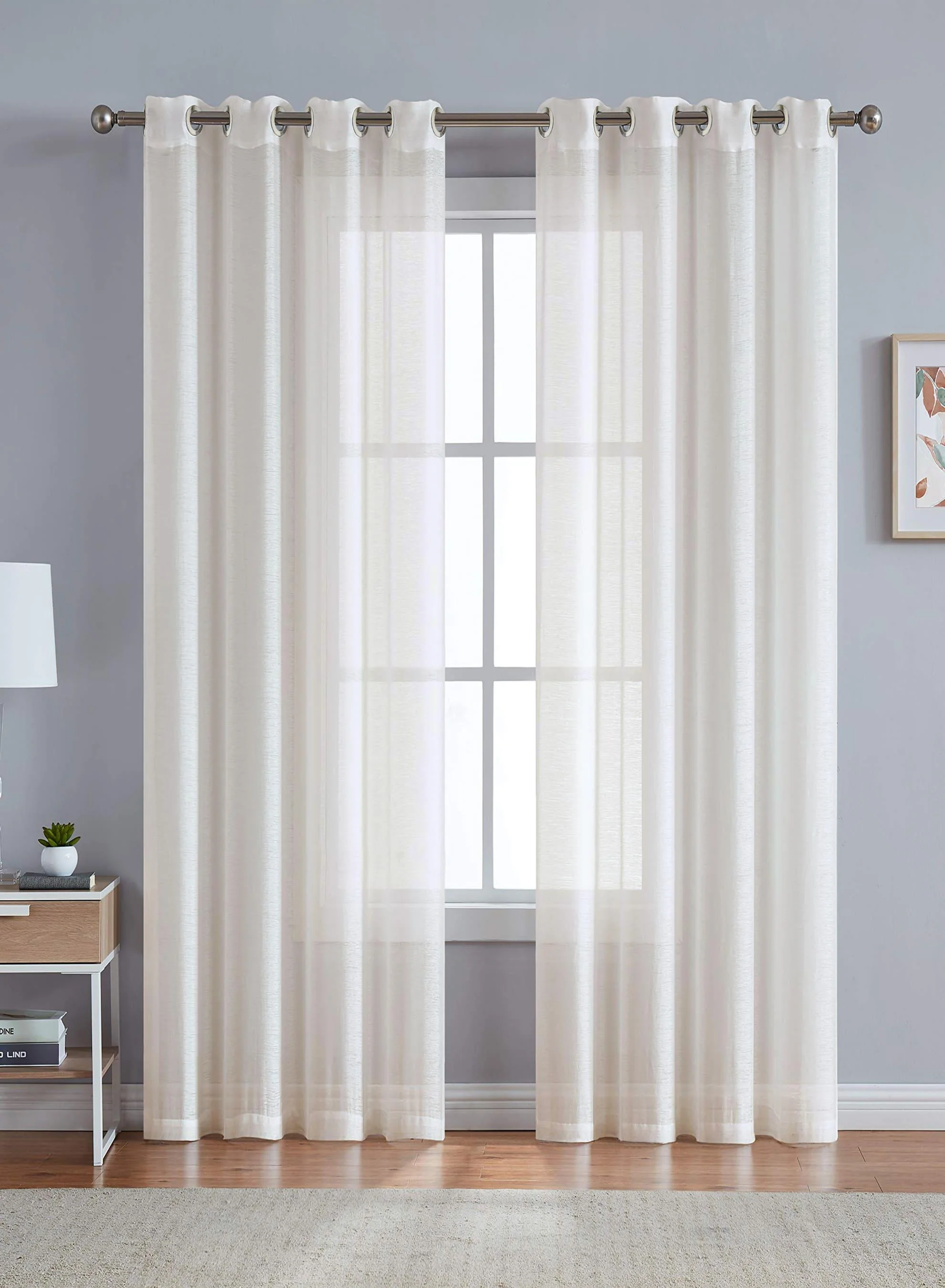 Official Venezia Sheer Curtains Airy Minimal Elegant Off White Set of 2 Fully CustomizableThe Guide to Measuring and Choosing Curtains Unique