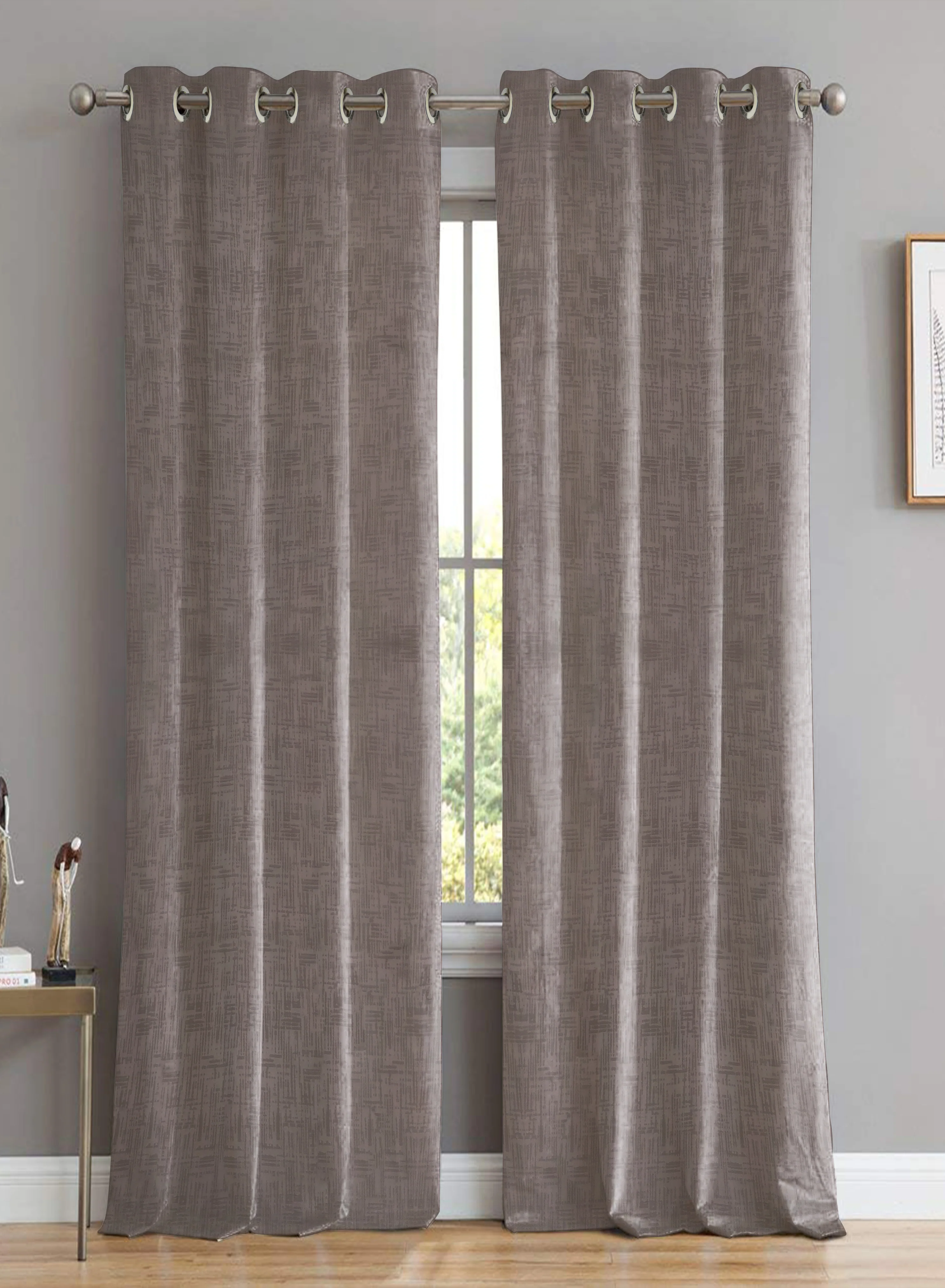 Selected Elwana Jacquard Room Darkening Curtains Brown Set of 2 Pattern 2 The Guide to Measuring and Choosing Curtains Superior