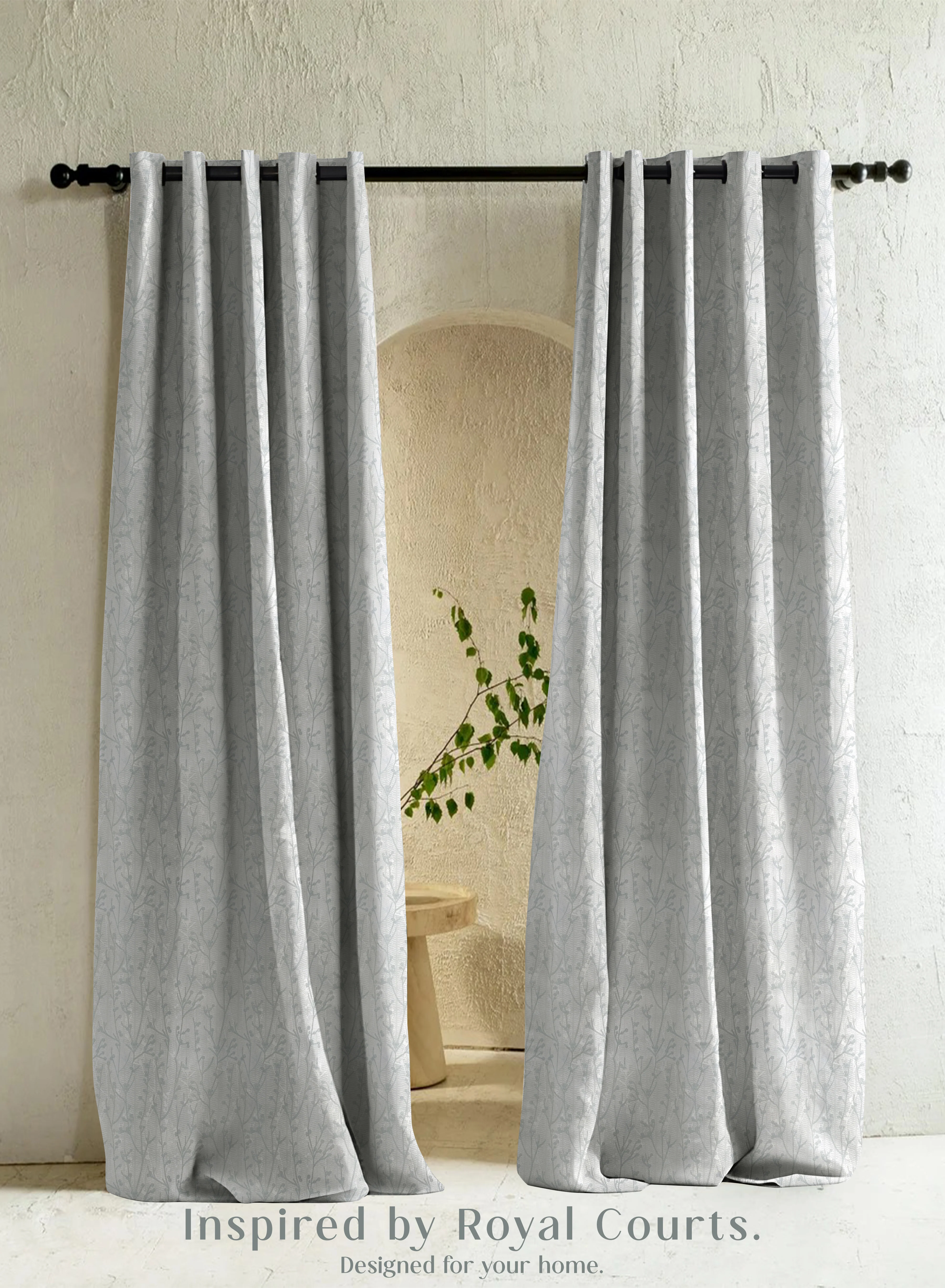 Flexible Bern Jacquard Room Darkening Curtains Delicate Branch Embroidery Sea Green Set of 2 Fully CustomizableThe Guide to Measuring and Choosing Curtains User-Friendly
