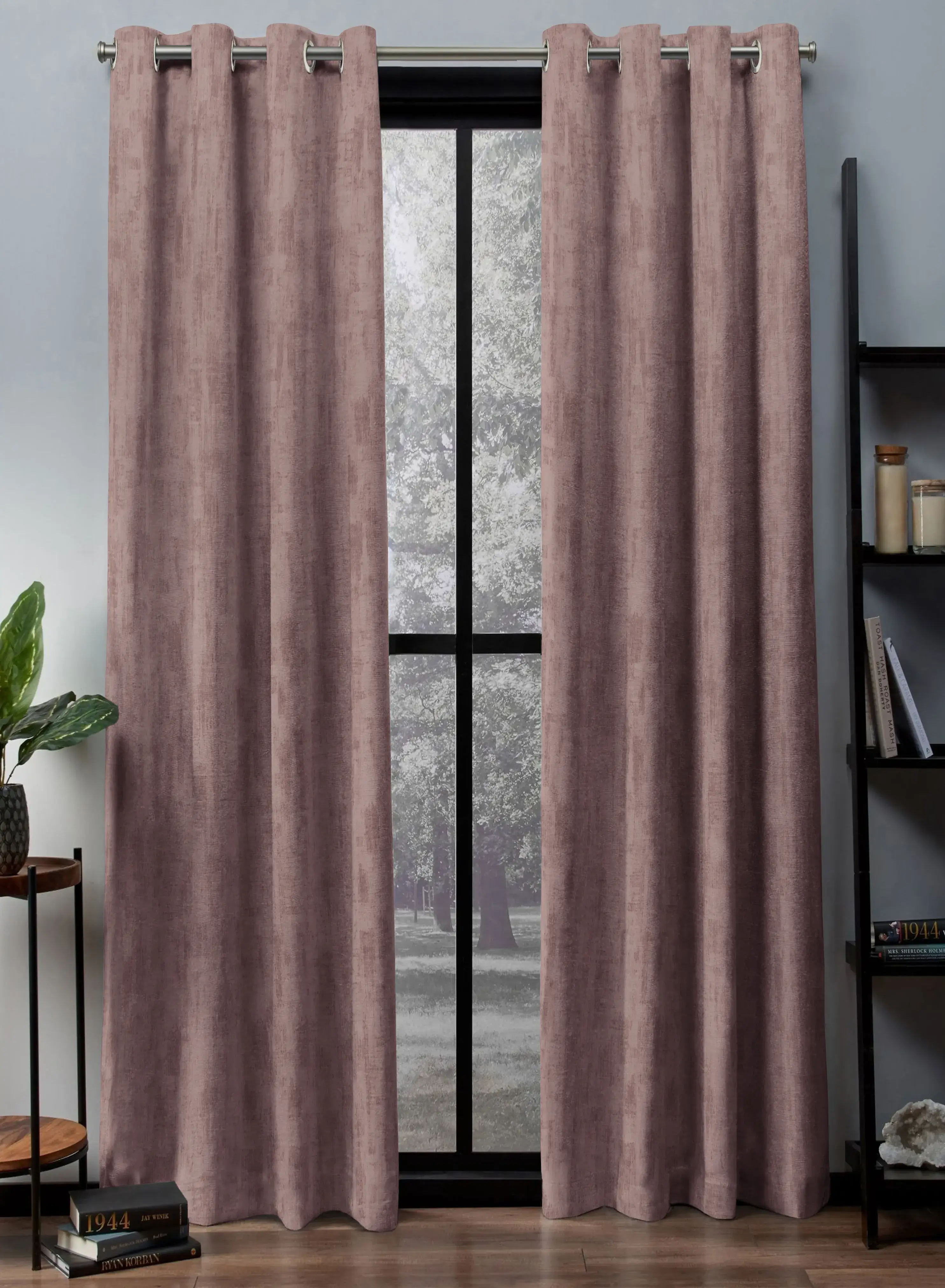 Recyclable Bling Rustic Vibe Blackout Curtains Cotton Pale Brown Set of 2The Guide to Measuring and Choosing Curtains Superior