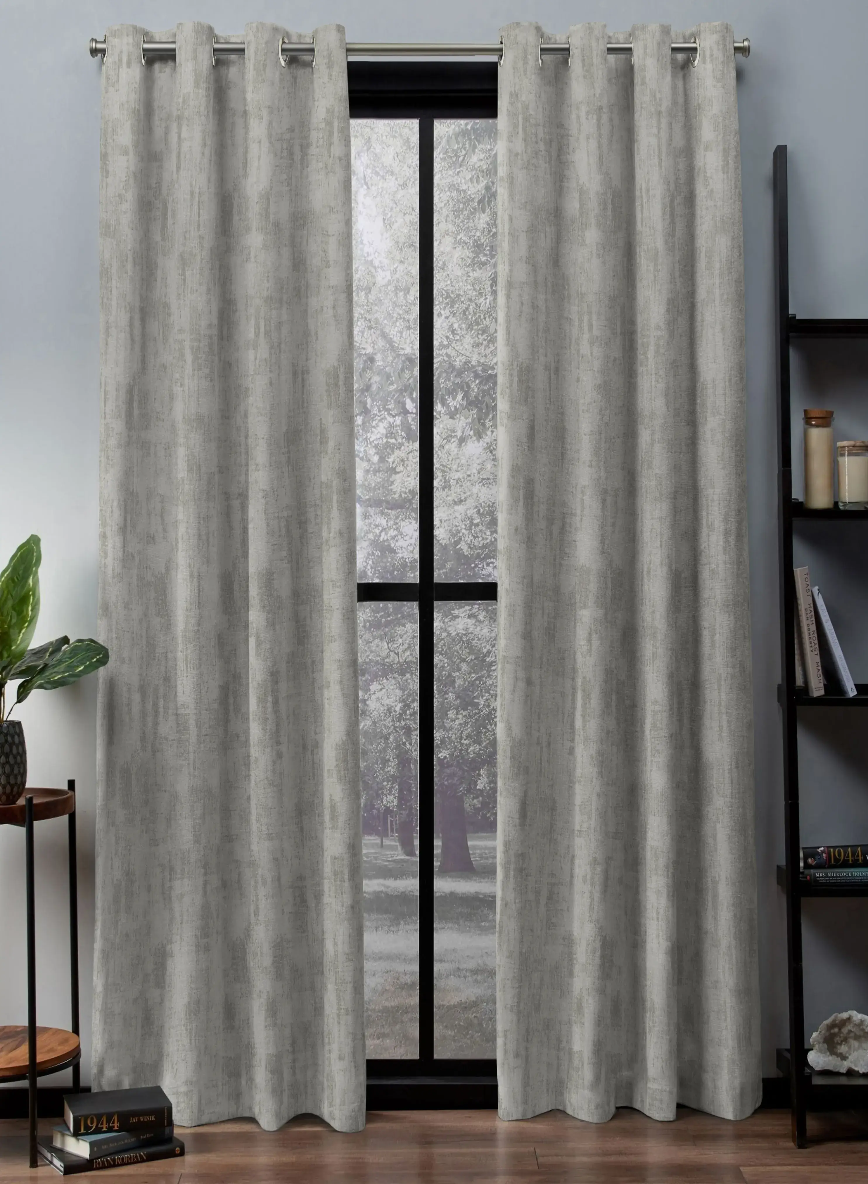 Original Design Bling Rustic Vibe Blackout Curtains Cotton Gray Set of 2The Guide to Measuring and Choosing Curtains High-Performance