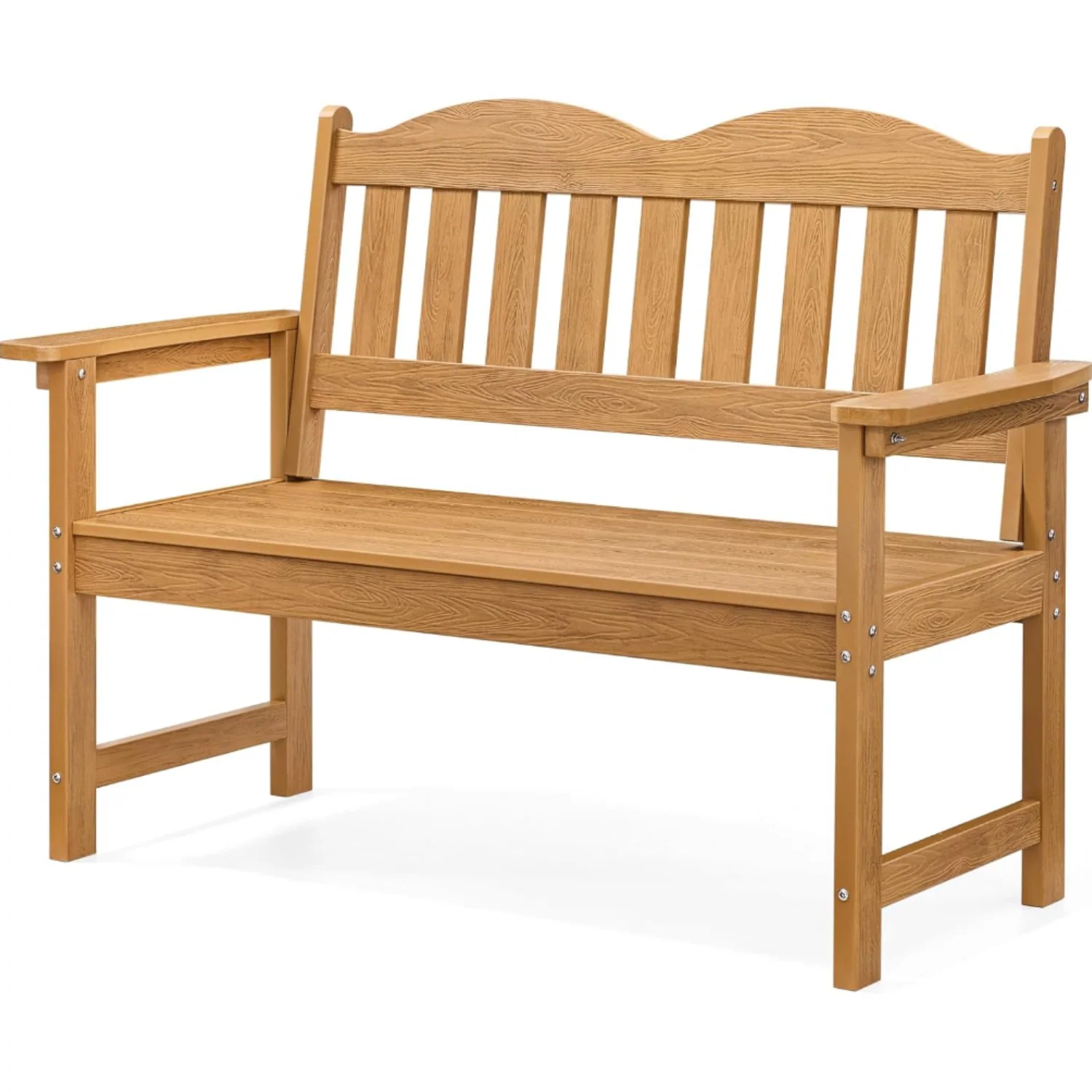 Elite Outdoor Bench HDPS Garden Bench with 800 lbs Weight Capacity 2-Person Patio Bench Weatherproof and Fade-ResistantOutdoor Bench HDPS Garden Bench with 800 lbs Weight Capacity 2-Person Patio Bench Weatherproof and Fade-Resistant Consistent
