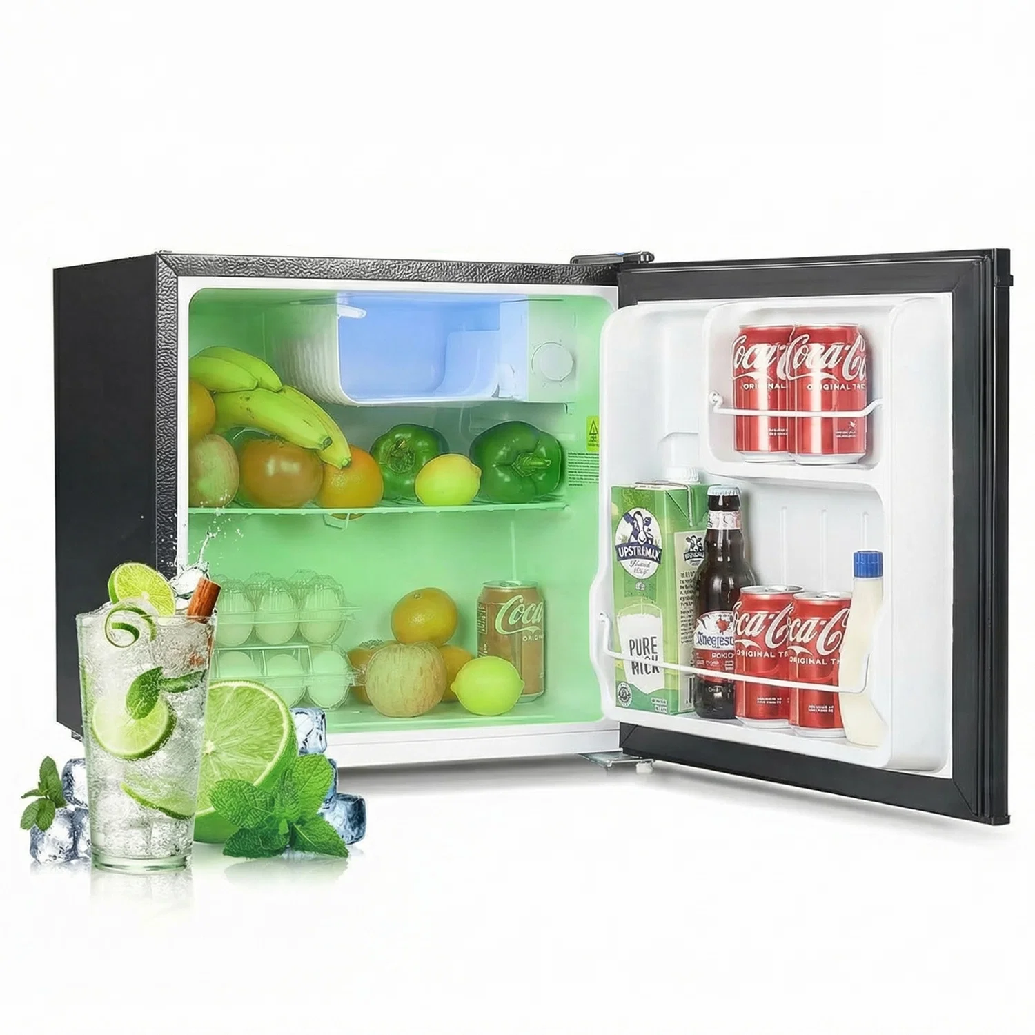 Original Design Mini Fridge with zer 1.7 Cu Ft Compact Refrigerator with Adjustable Thermostat Energy Efficient Small FridgeMini Fridge with zer 1.7 Cu Ft Compact Refrigerator with Adjustable Thermostat Energy Efficient Small Fridge Next-Generation