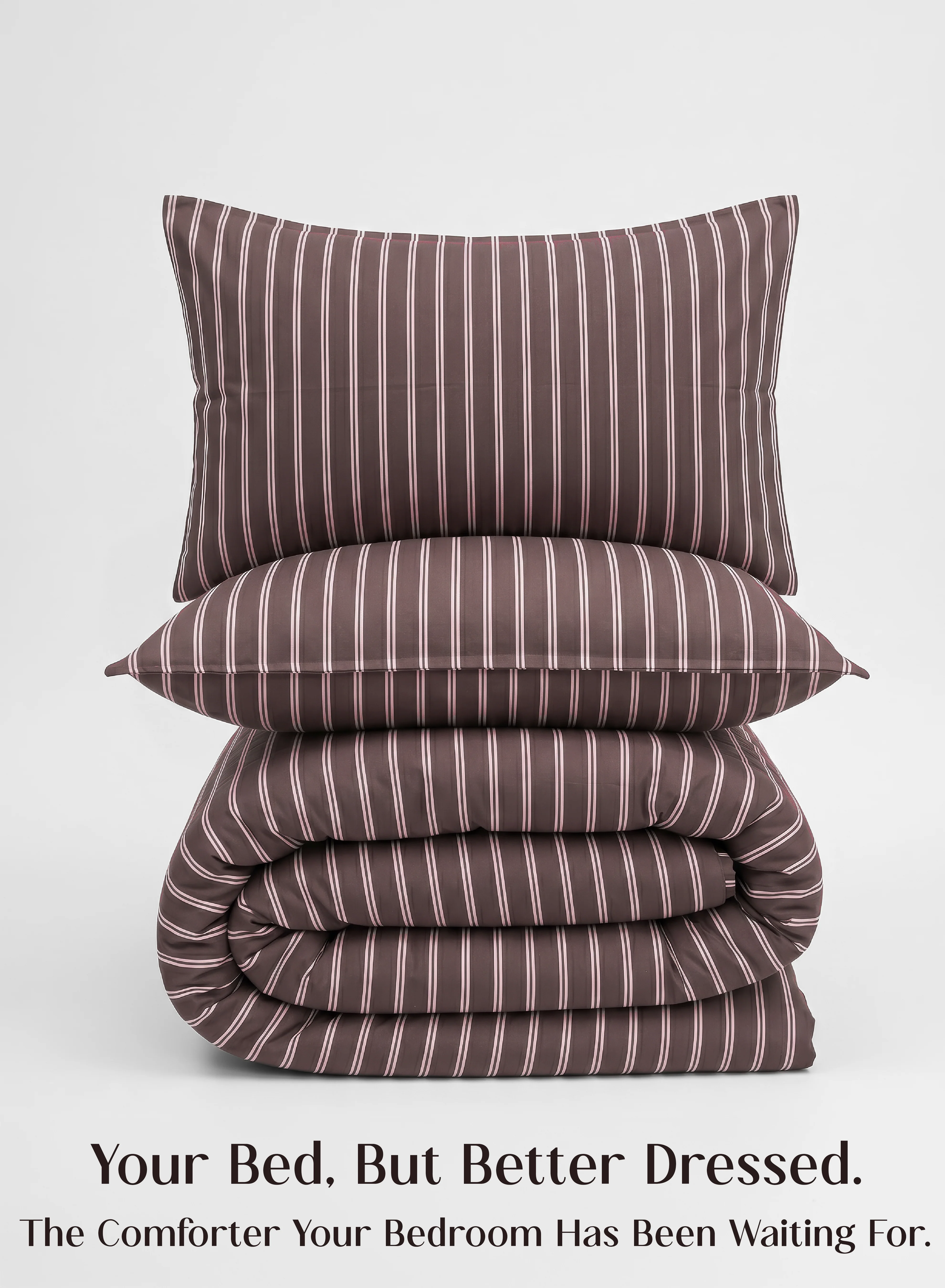 Healthy Crayonic™ 5-Piece AC Comforter Set Signature Designer Comforter Set Merlot Selected