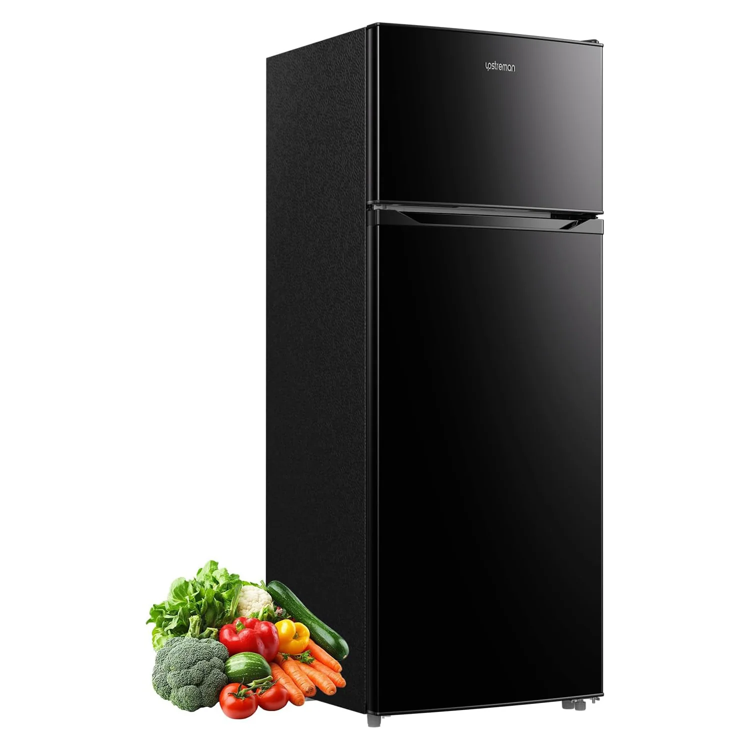 Elite Refrigerator with zer 7.7 Cu.Ft Double Door Fridge with Adjustable Thermostat Reversible DoorRefrigerator with zer 7.7 Cu.Ft Double Door Fridge with Adjustable Thermostat Reversible Door Original