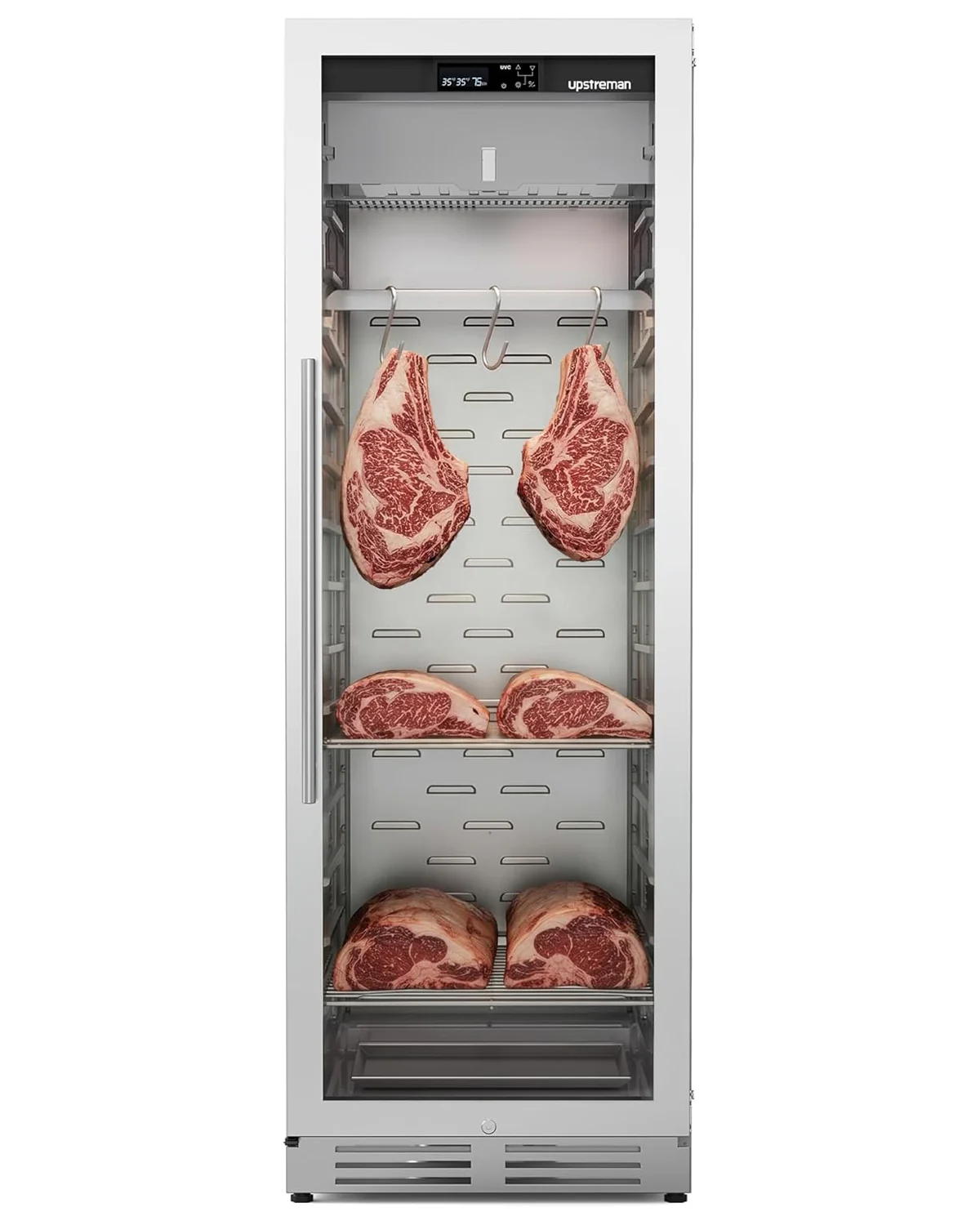 Contemporary Dry Aging Fridge for Steak Beef 12.5 Cu.Ft Meat Dry Ager with Large Capacity for Restaurant Home KitchenDry Aging Fridge for Steak Beef 12.5 Cu.Ft Meat Dry Ager with Large Capacity for Restaurant Home Kitchen Clean