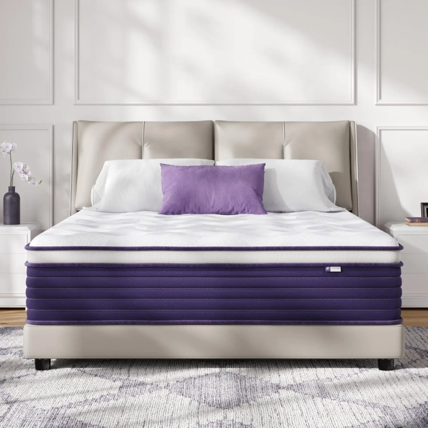Carefully Designed 12 Inch Hybrid Mattress in a Box Medium Firm Memory Foam Mattress with Individual Pocket Spring CertiPUR-US 12 Inch Hybrid Mattress in a Box Medium Firm Memory Foam Mattress with Individual Pocket Spring CertiPUR-US Relaxed