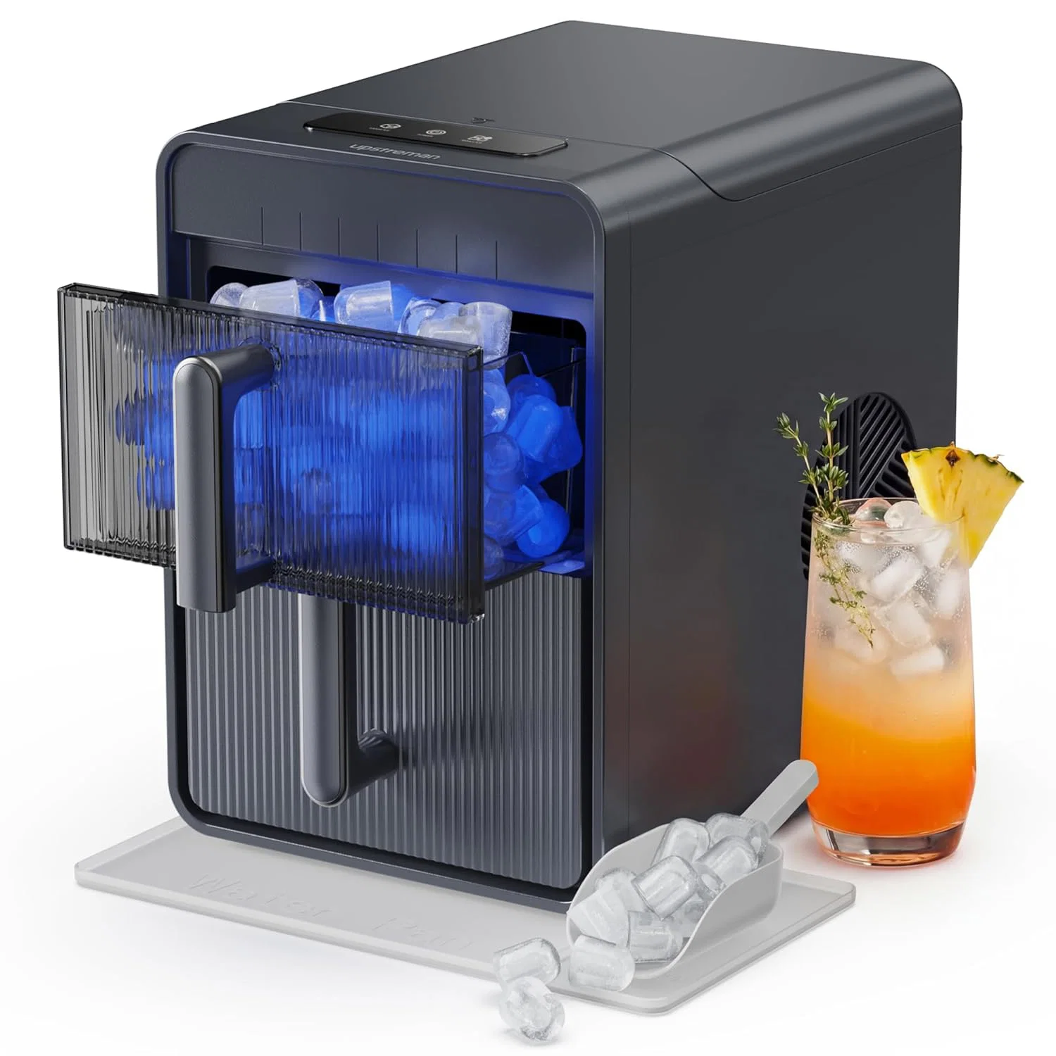 High-Performance Countertop Ice Maker Portable Ice Machine with Fast 6-Minute Ice Production Self-Cleaning LED Light for Home Kitchen CampingCountertop Ice Maker Portable Ice Machine with Fast 6-Minute Ice Production Self-Cleaning LED Light for Home Kitchen Camping Elegant