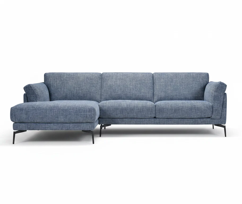 Natural Cortona 3 Seater Chaise Verified