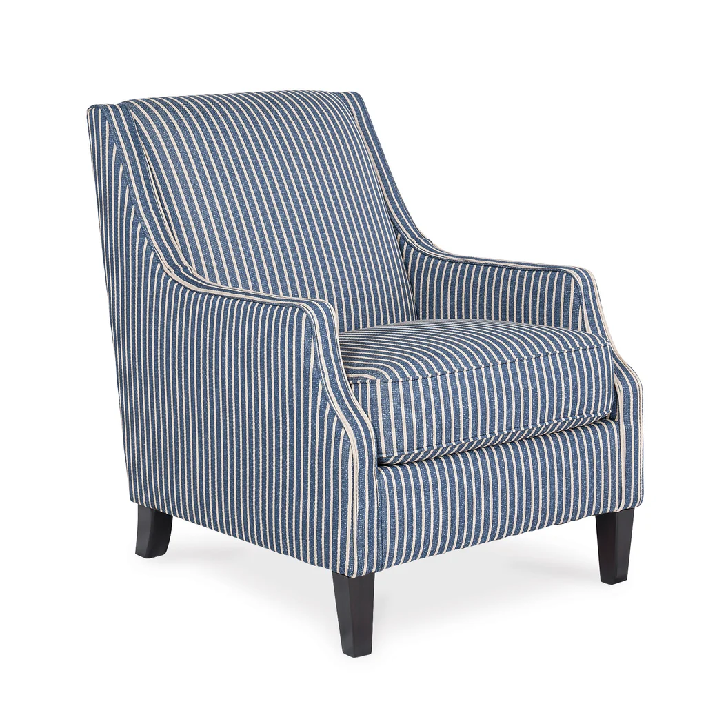 Enhanced Worthington Stripe Accent Chair Elite