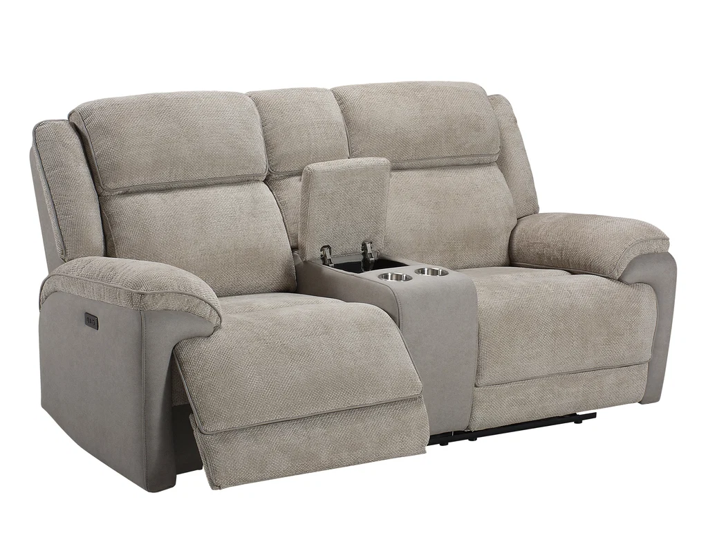Convenient Tennessee 2 Seater Electric Recliner with Console Stylish