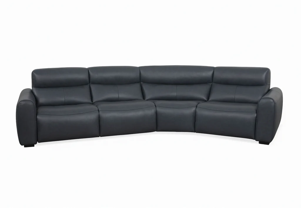 Environmentally Friendly Luxor Electric Leather Lounge Smooth