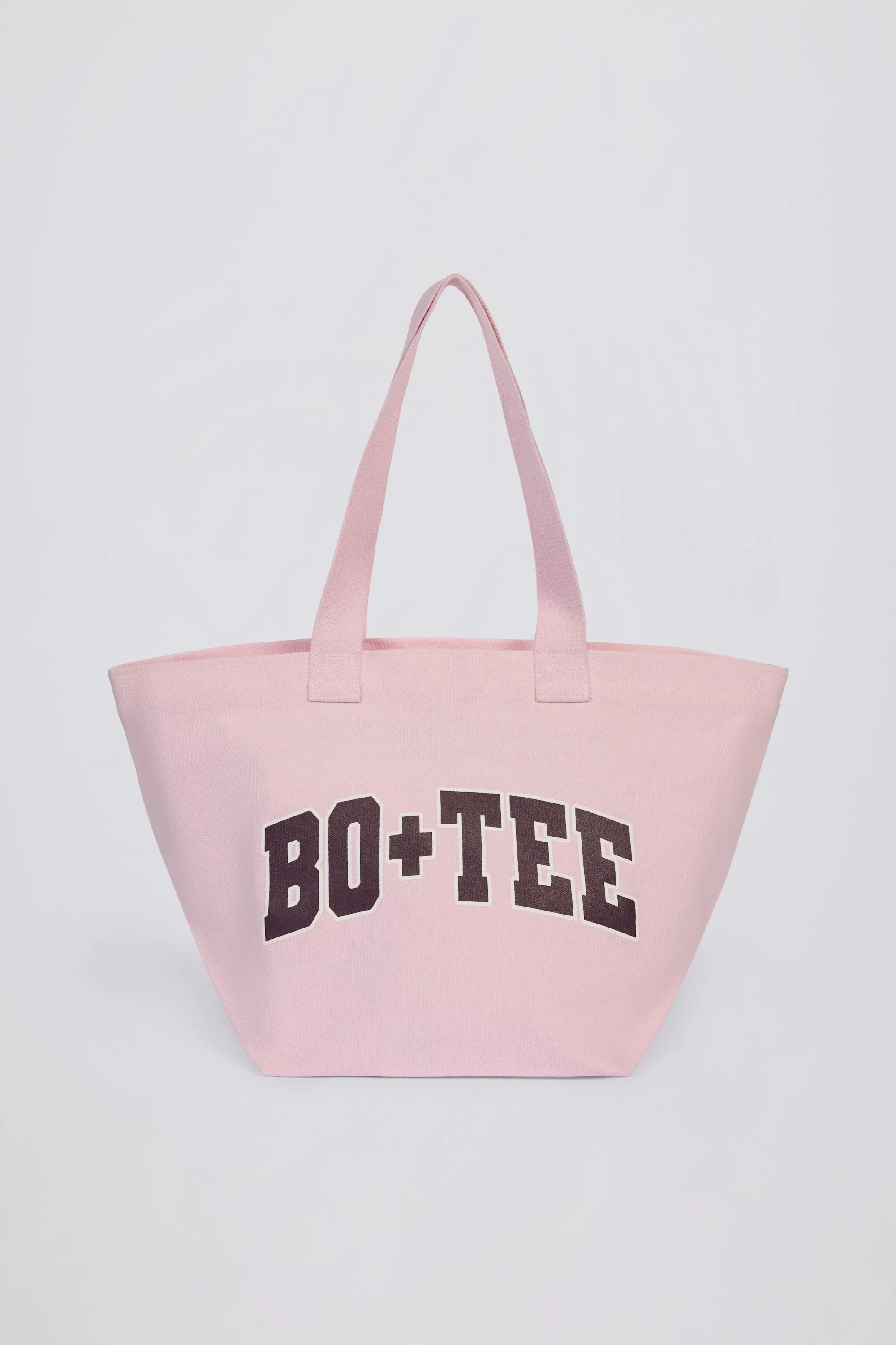Elegant Oversized Tote Bag in Powder Pink High-Performance