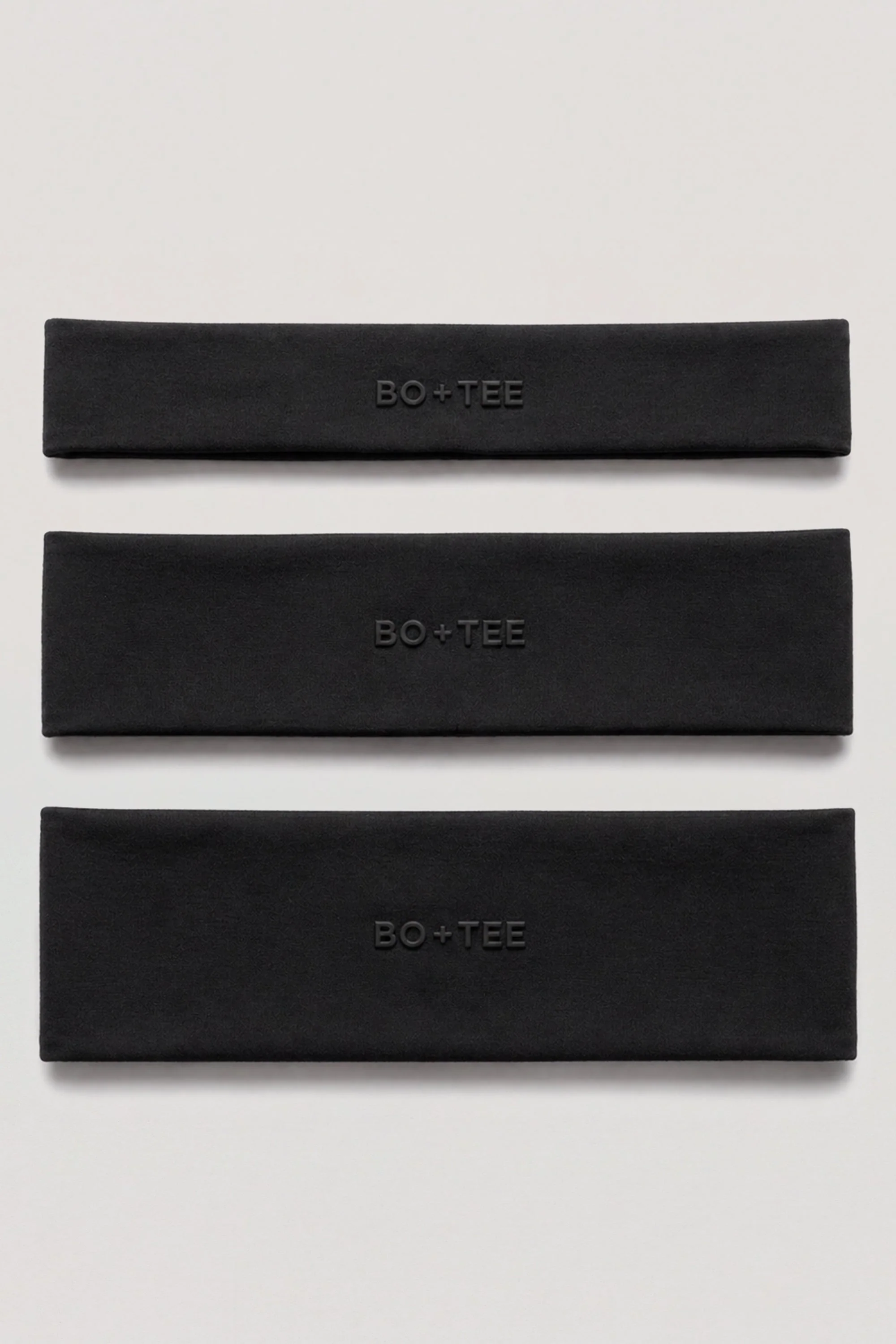 Pure Soft Active Headband 3-Pack in Black Sustainable