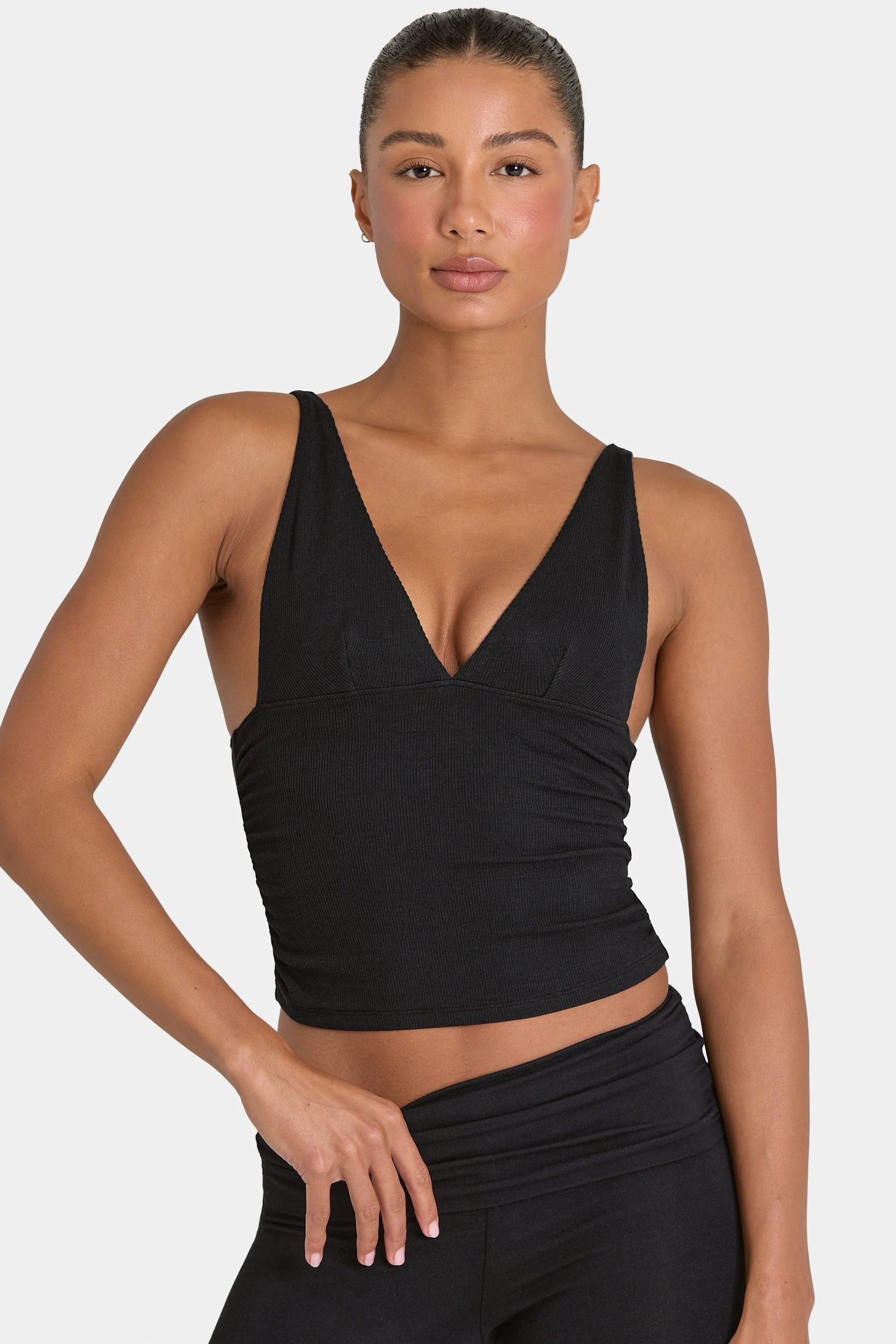 Exclusive ButterCloud™ Tank Top in Black Modern