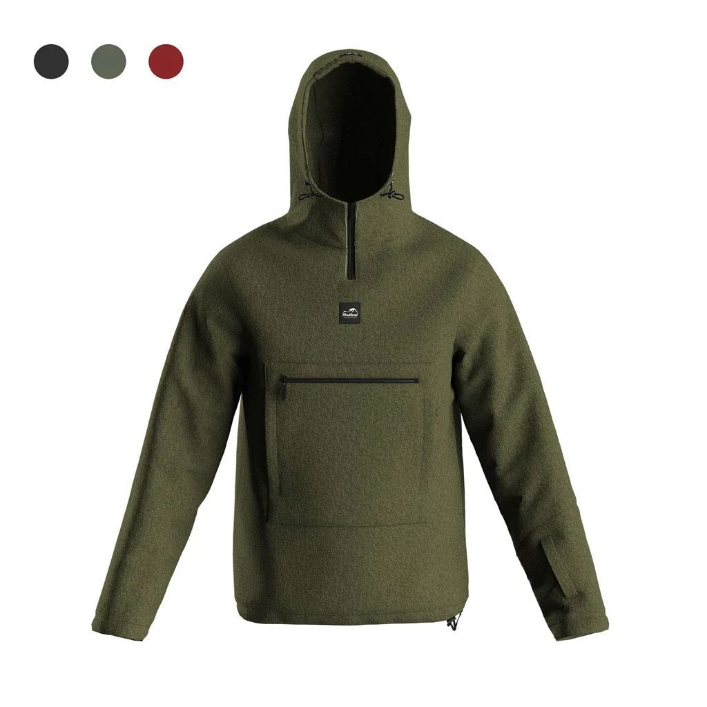 Expertly Made Haukland Fleece Hoodie for Photographers Modern