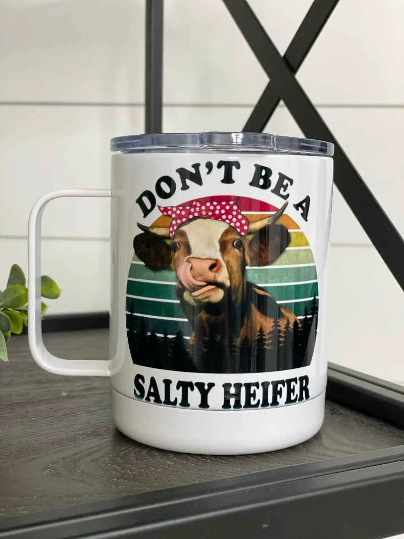 Safe Salty Heifer Mug Pure
