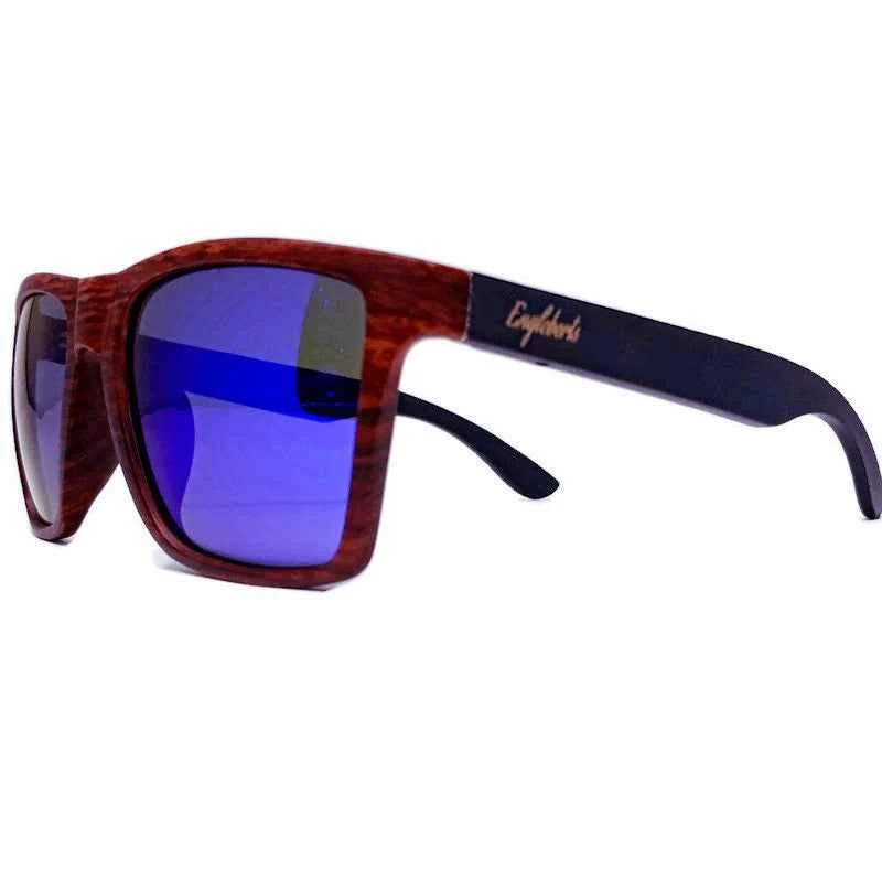 Natural Oak Bamboo Sunglasses Genuine