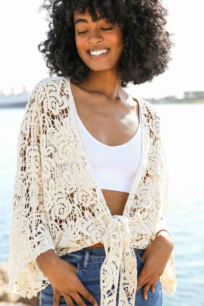 Innovative Lace Wrap Cover Up High-Quality