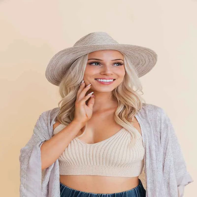 Fast Straw Brim Hat Minimalist
