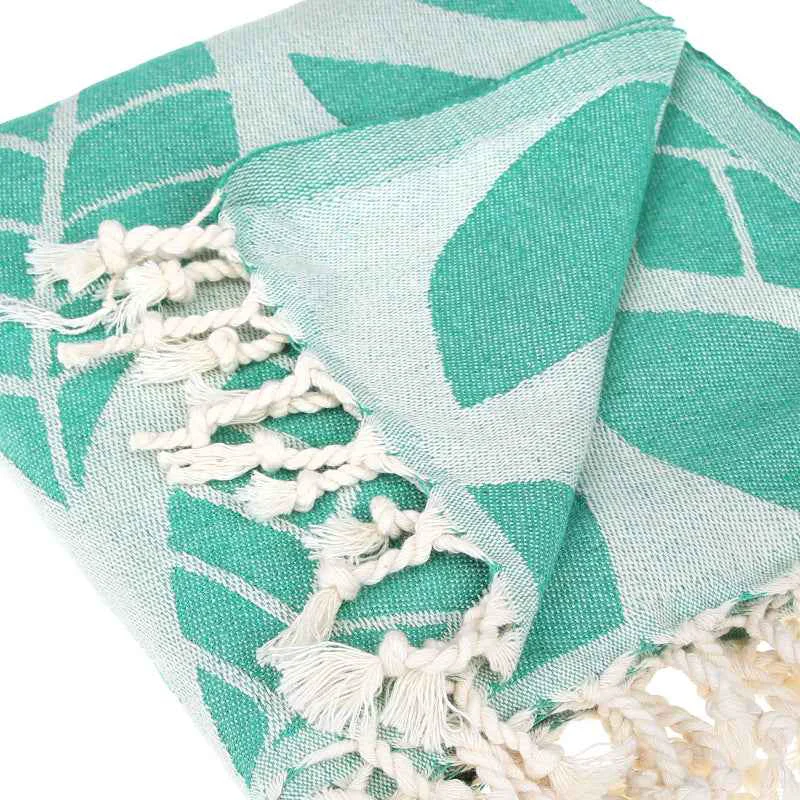 Luxury Seaweed Cotton Towel Verified