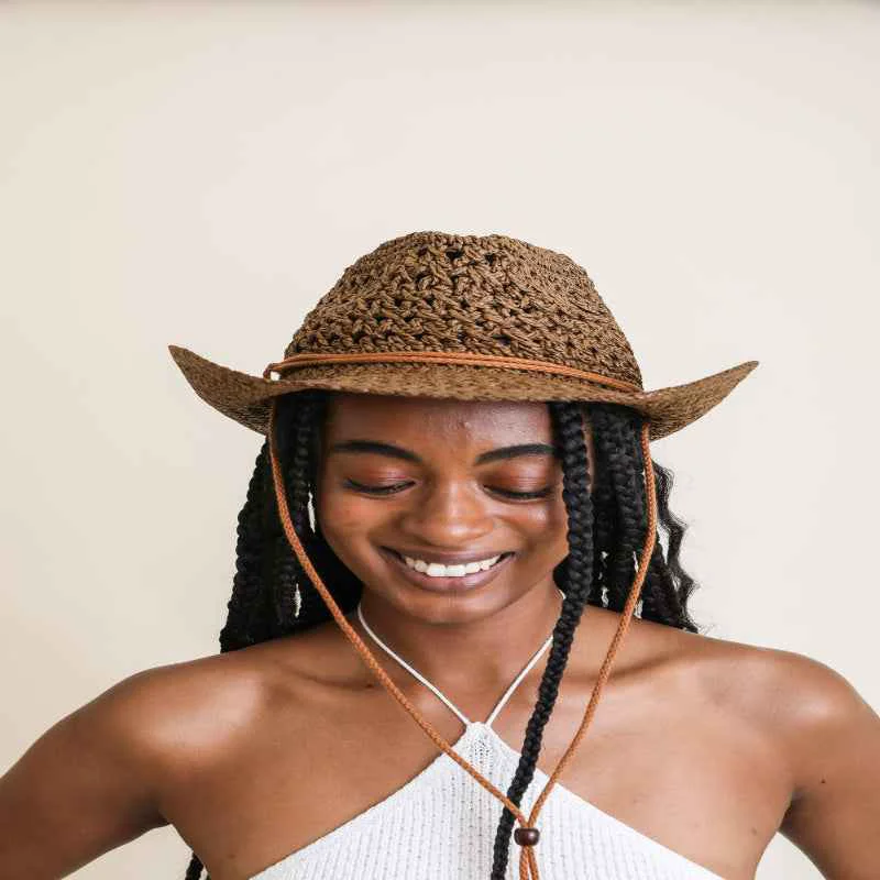 Exceptional Classic Weaved Hat Solid
