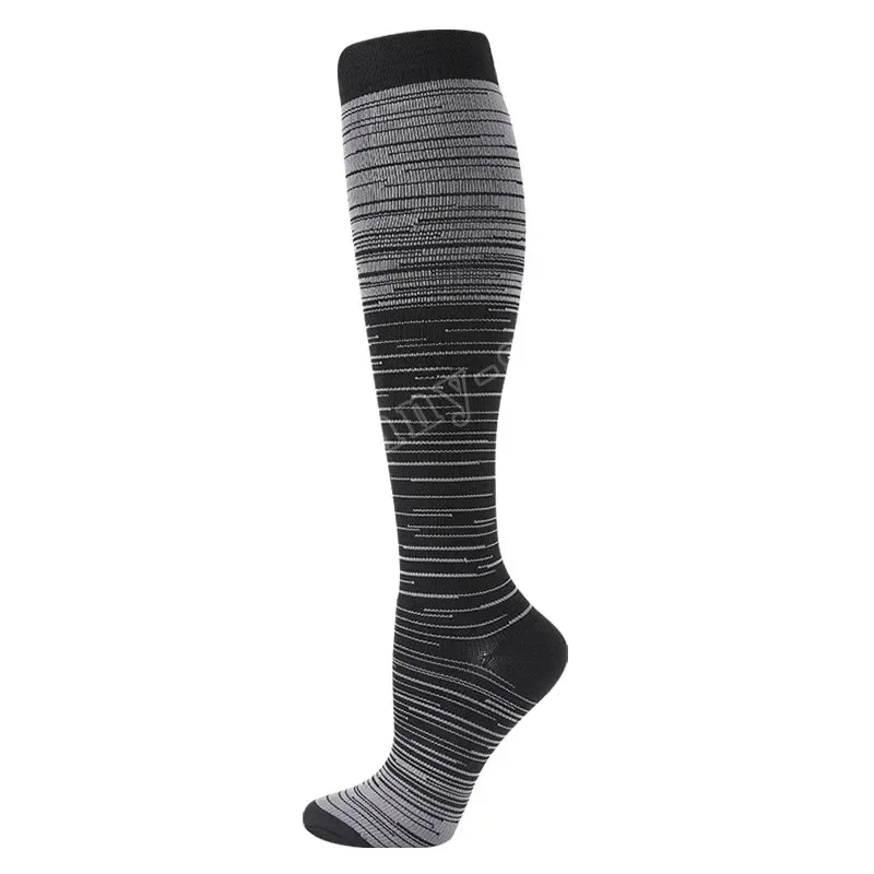 Organic Running Compression Stockings for Men and Women 20-30mmHg Support for Marathon Hiking Cycling Pregnancy and Varicose Veins Optimized