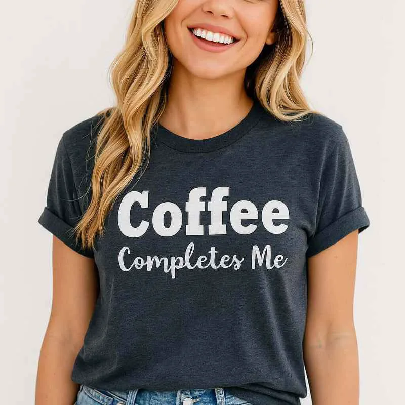Recyclable Coffee Completes Me Mug Fine
