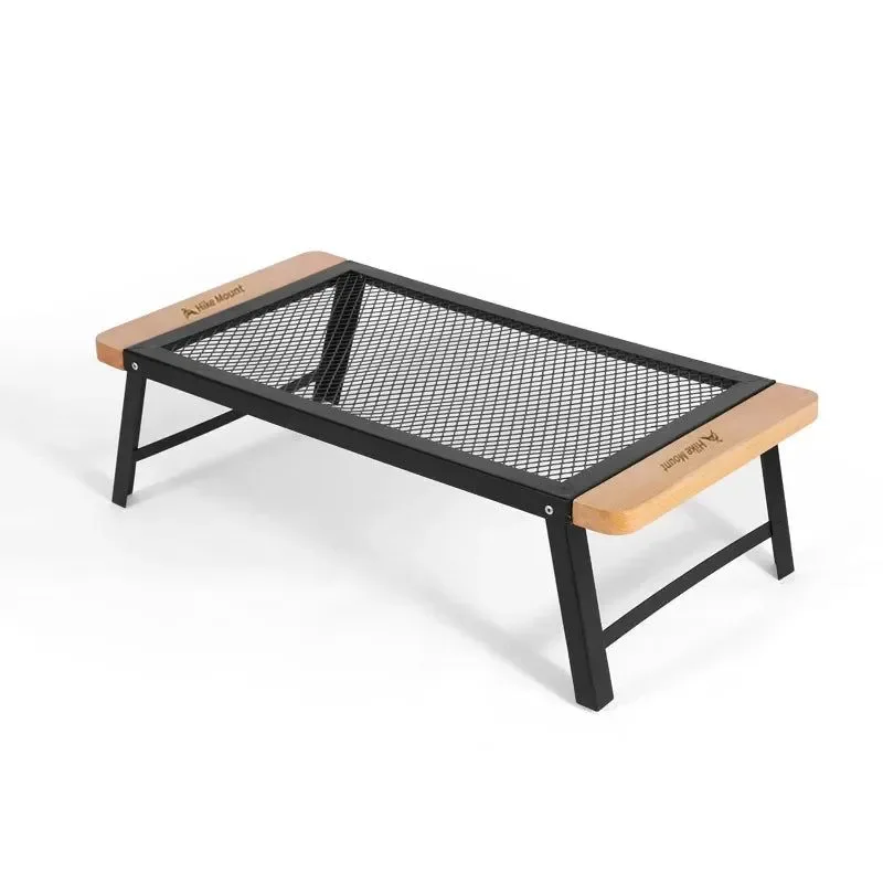 Detailed Folding Table with Mesh – Lightweight Outdoor Dining and Picnic Table Easy to Carry and Store High-End