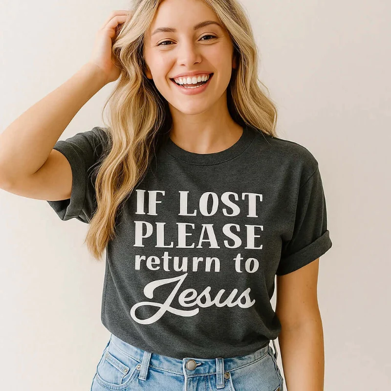 Solid Faith Return Tee Eco-Friendly