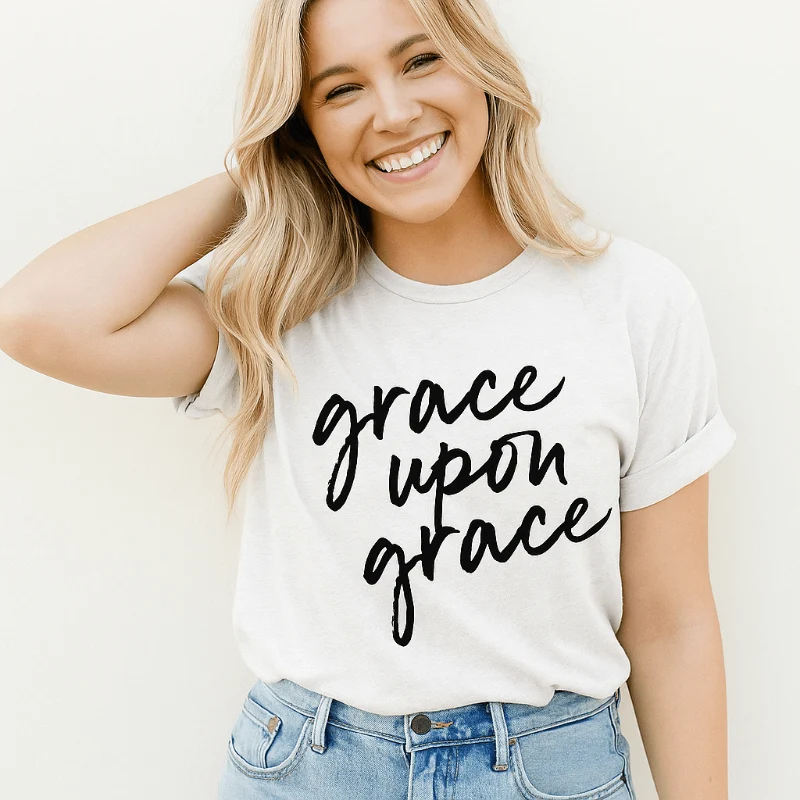 Casual Grace Upon Grace T-Shirt – Stylish Comfort for Every Occasion Green