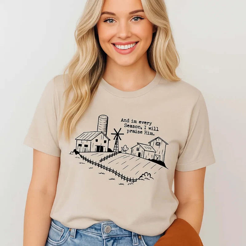 Outstanding Praise Him T-Shirt – Inspirational Faith Apparel for Women of Belief Excellent