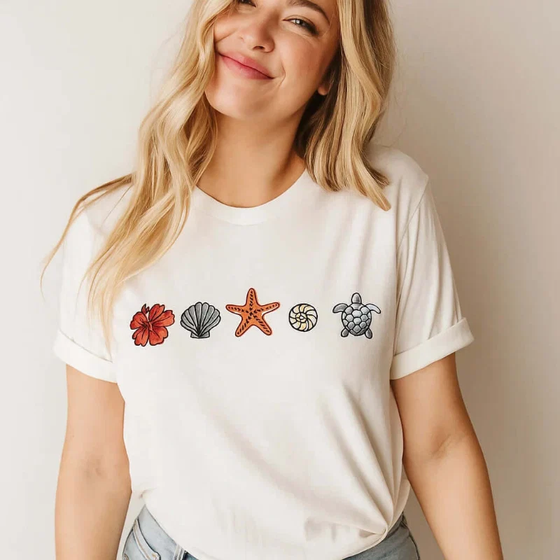 Safe Sea Life Tee Long-Lasting