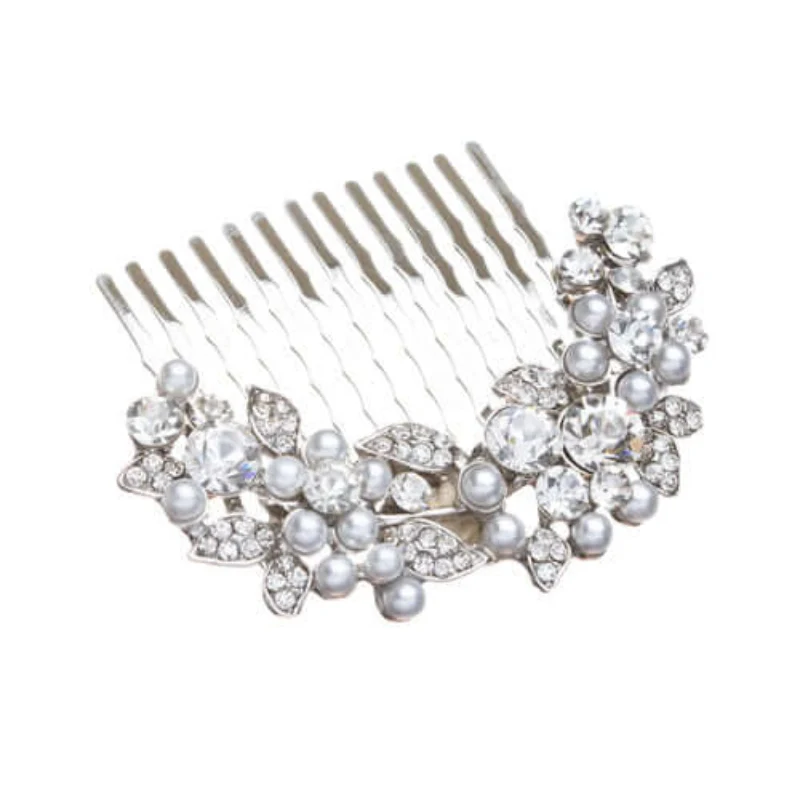 Luxury Wedding Hair Comb Smooth